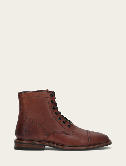 Paul Mid Lace - Brown - Outside
