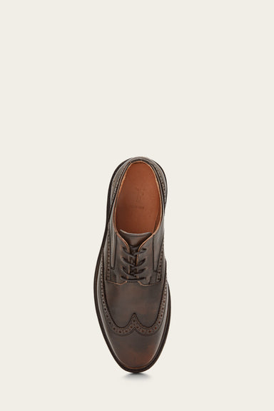 Paul Wingtip - Antique Black - Top Down