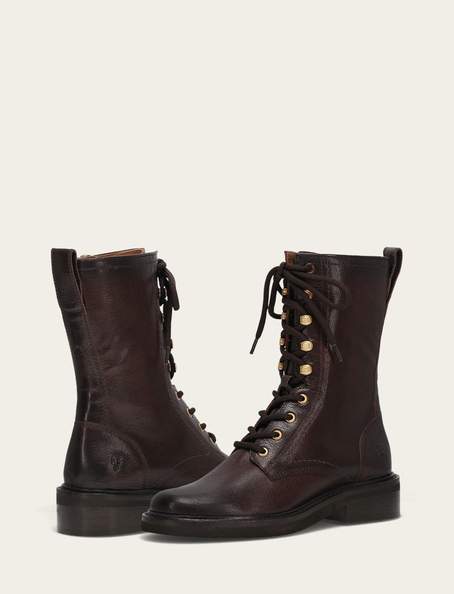 Phoebe Combat - Chocolate - Pair