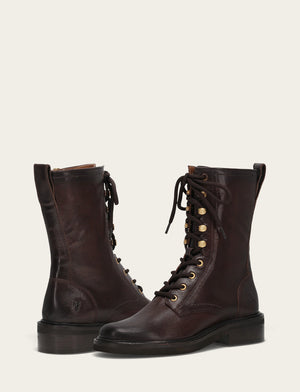 Phoebe Combat - Chocolate - Pair