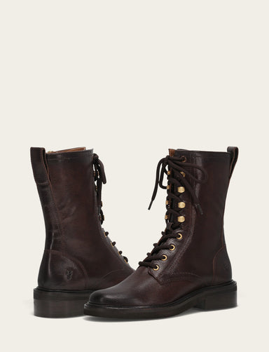Phoebe Combat - Chocolate - Pair