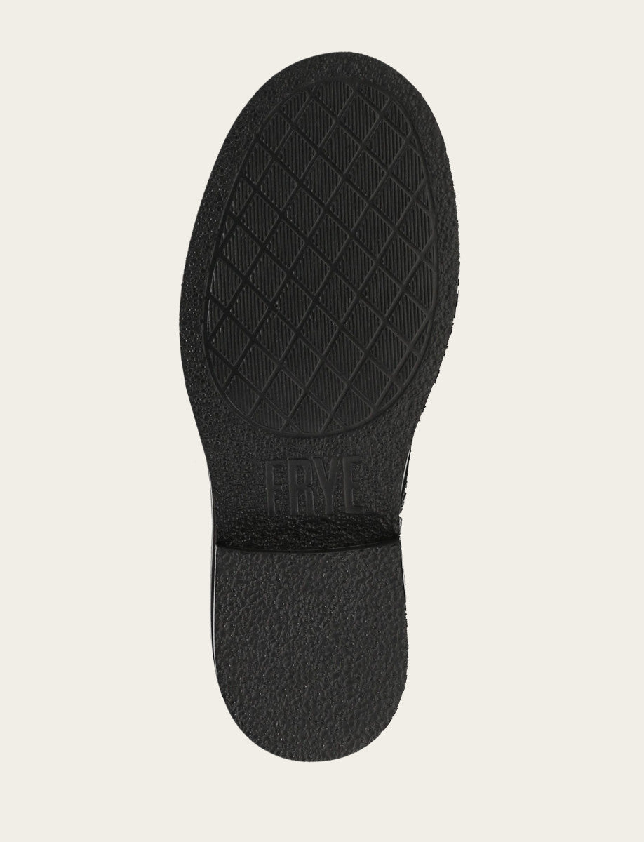 Phoebe Lace Up Tall - Black - Sole