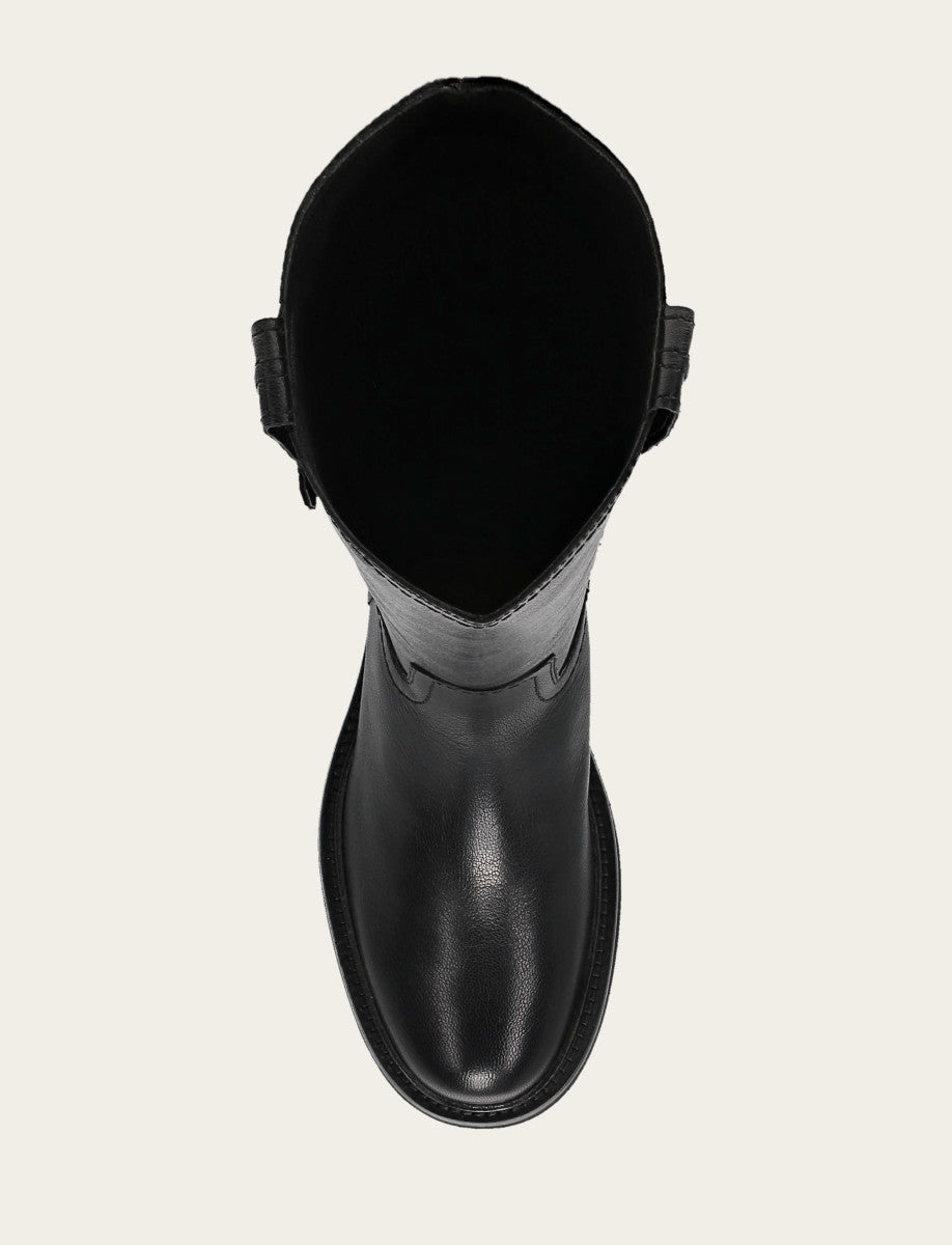 Phoebe Pull On - Black - Top Down