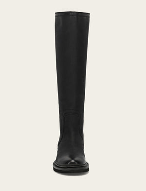 Phoebe Tall Back Zip - Black - Front