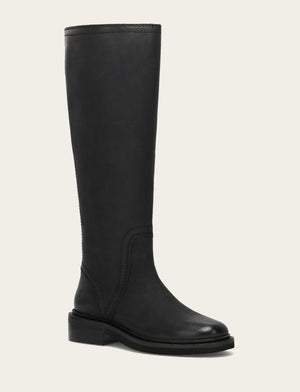 Phoebe Tall Back Zip - Black - Hero