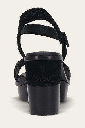 Pipa Woodstock Sandal - Black - Back