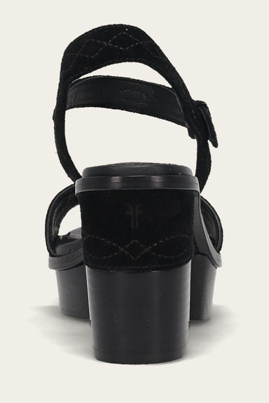 Pipa Woodstock Sandal - Black - Back