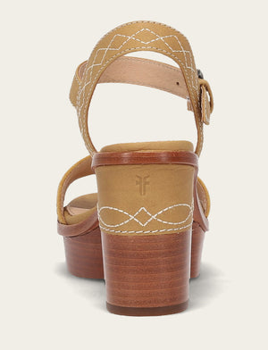 Pipa Woodstock Sandal - Banana - Back