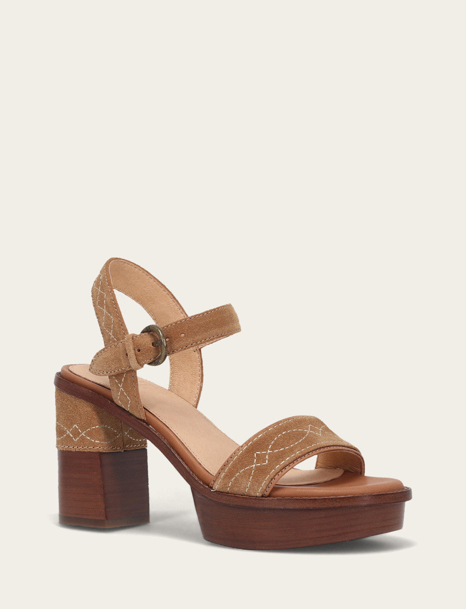 Pipa Woodstock Sandal - Almond - Hero