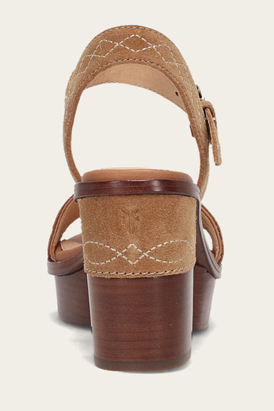 Pipa Woodstock Sandal - Almond - Back