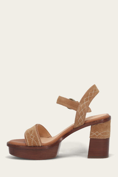 Pipa Woodstock Sandal - Almond - Inside