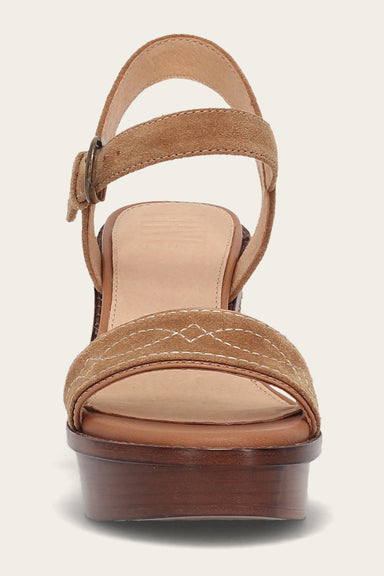 Pipa Woodstock Sandal - Almond - Front