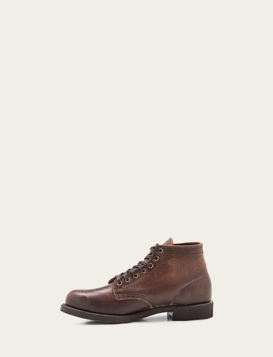 Men's Dark Brown Prison Boots | The Frye Company