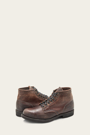 Prison Boot - Dark Brown - Pair