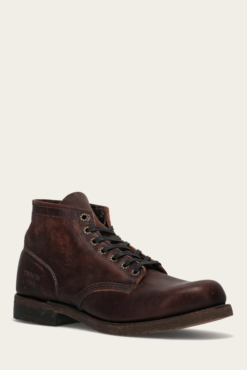 FRYE Prison Boot – Klassische Herren-Stiefel Aus Echtem Leder, Made In USA