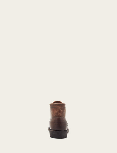 Prison Boot - Dark Brown - Back