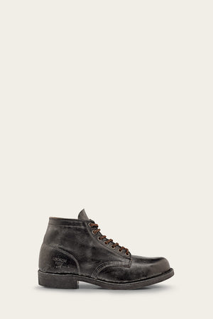 Prison Boot - Black - Outside