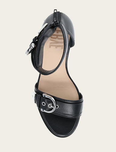 Rachel 2 Piece Sandal - Black - Top Down