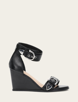 Rachel 2 Piece Sandal - Black - Outside