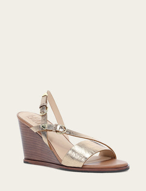 Rachel Buckle Sandal - Dark Gold - Hero