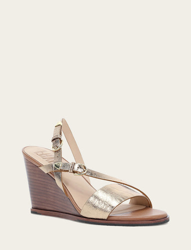 Rachel Buckle Sandal - Dark Gold - Hero