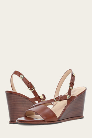 Rachel Buckle Sandal - Cinnamon - Pair