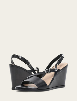 Rachel Buckle Sandal - Black - Pair