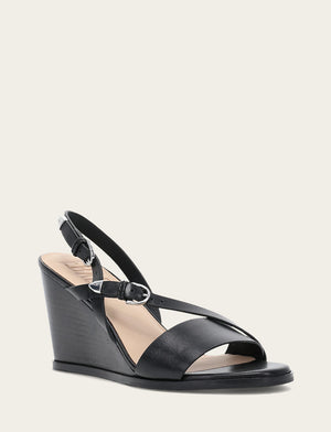 Rachel Buckle Sandal - Black - Hero