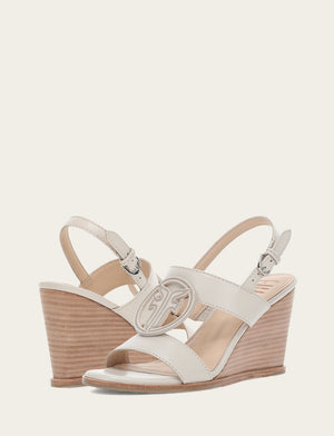 Rachel Logo Sandal - Ivory - Pair