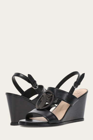 Rachel Logo Sandal - Black - Pair