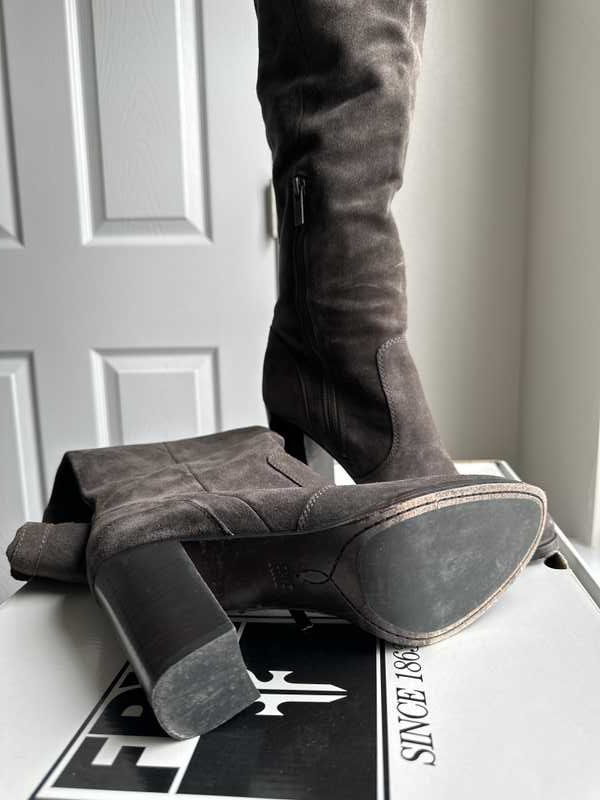 Frye claude over the knee boot top