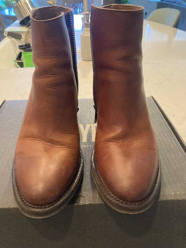 Frye women's demi discount zip bootie boot