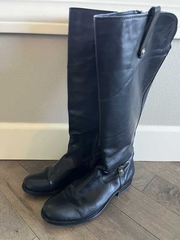Melissa leather shop tall boot