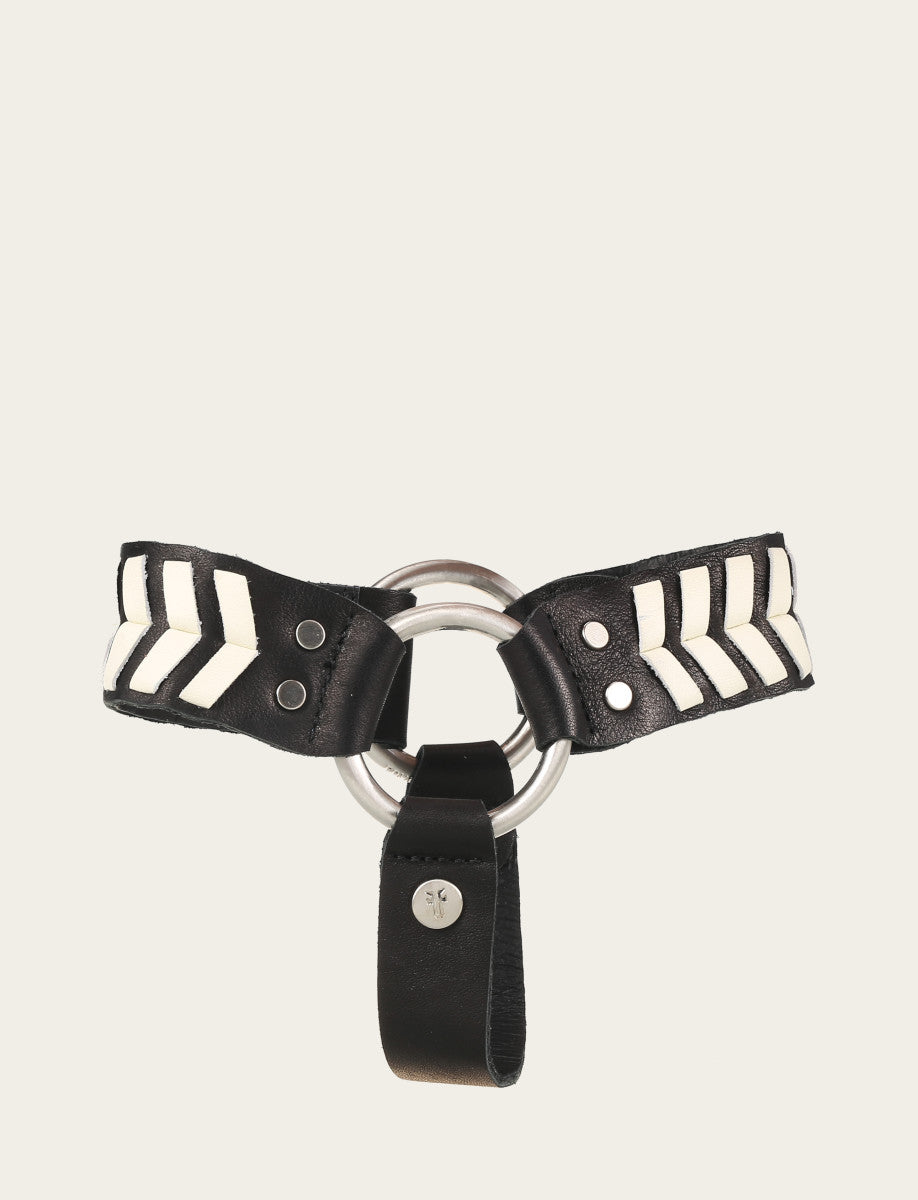 Removable Chevron Boot Harness - Black - Hero