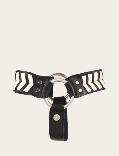 Removable Chevron Boot Harness - Black - Hero