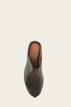 Rosalia Mule - Black - Top Down