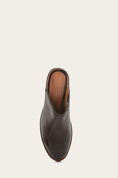 Rosalia Mule - Black - Top Down