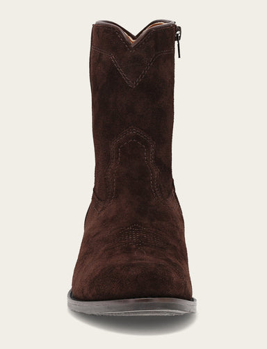 Roscoe Inside Zip - Chocolate - Front