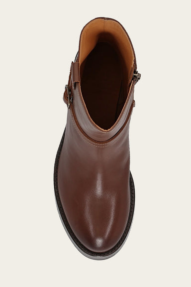 Rylee Belted Inside Zip - Walnut - Top Down