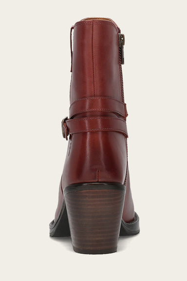 Rylee Belted Inside Zip - Cranberry - Back