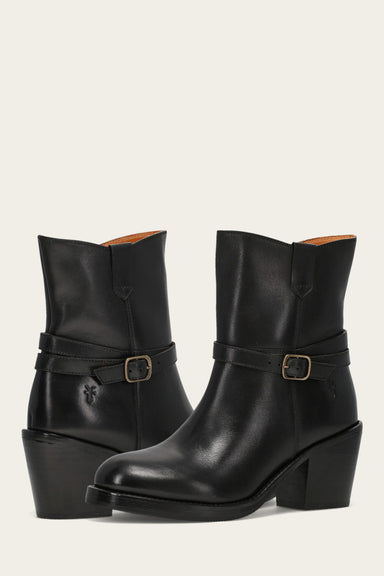 Rylee Belted Inside Zip - Black - Pair