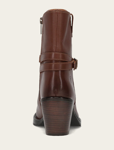 Rylee Belted Inside Zip - Walnut - Back