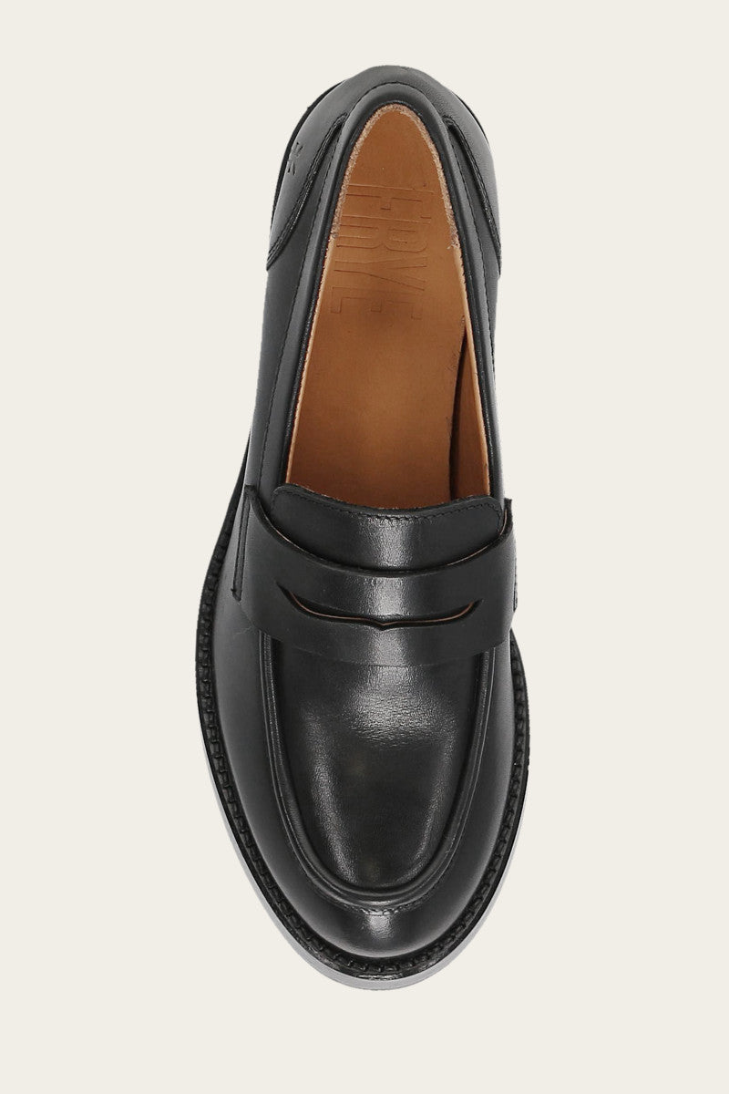 Rylee Loafer - Black - Top Down