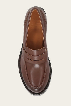 Rylee Loafer - Walnut - Top Down