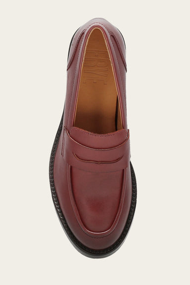 Rylee Loafer - Cranberry - Top Down