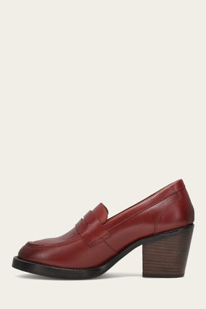 Rylee Loafer - Cranberry - Inside