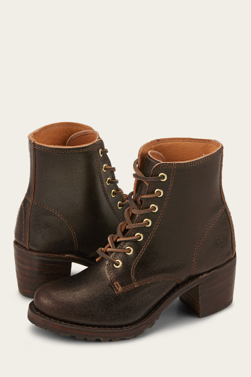 Sabrina 6G Lace Up 160th Boots Women s Leather Boots Frye