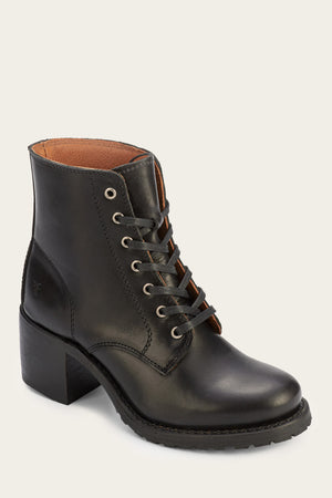 Sabrina 6G Lace Up - Black - Hero