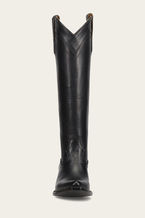Sacha At The Knee - Black - Front
