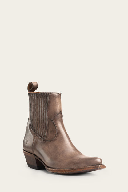 Frye sacha cheap zip leather bootie